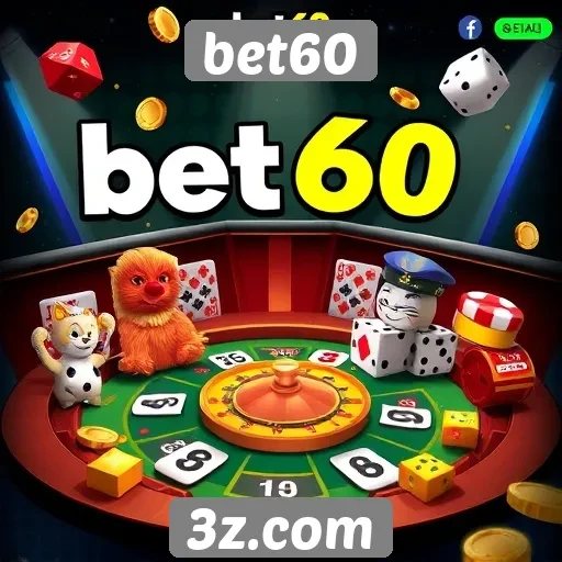 Bet60 oferece ampla variedade de jogos de azar