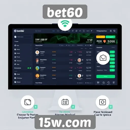 Características da interface do usuário no bet60